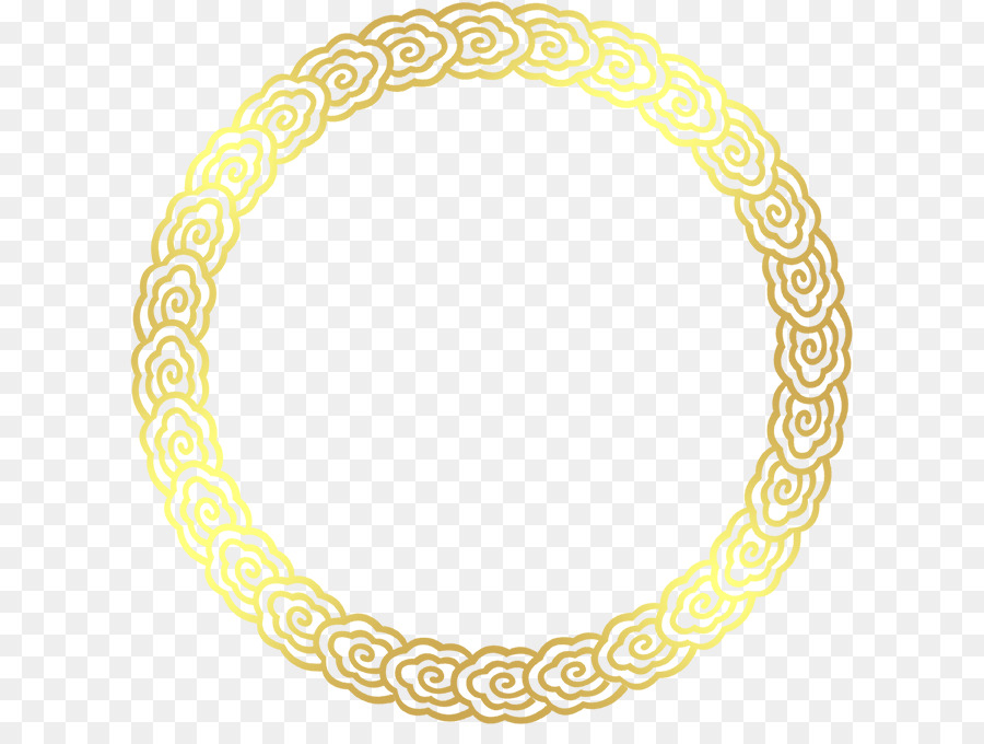 Circle Clip art - Golden Circle png download - 661*662 - Free Transparent Circle png Download.