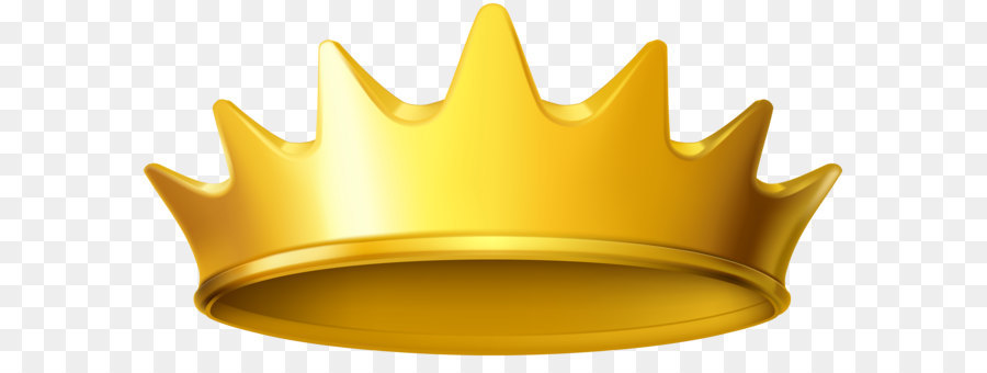 Gold crown PNG transparent image download, size: 1449x967px