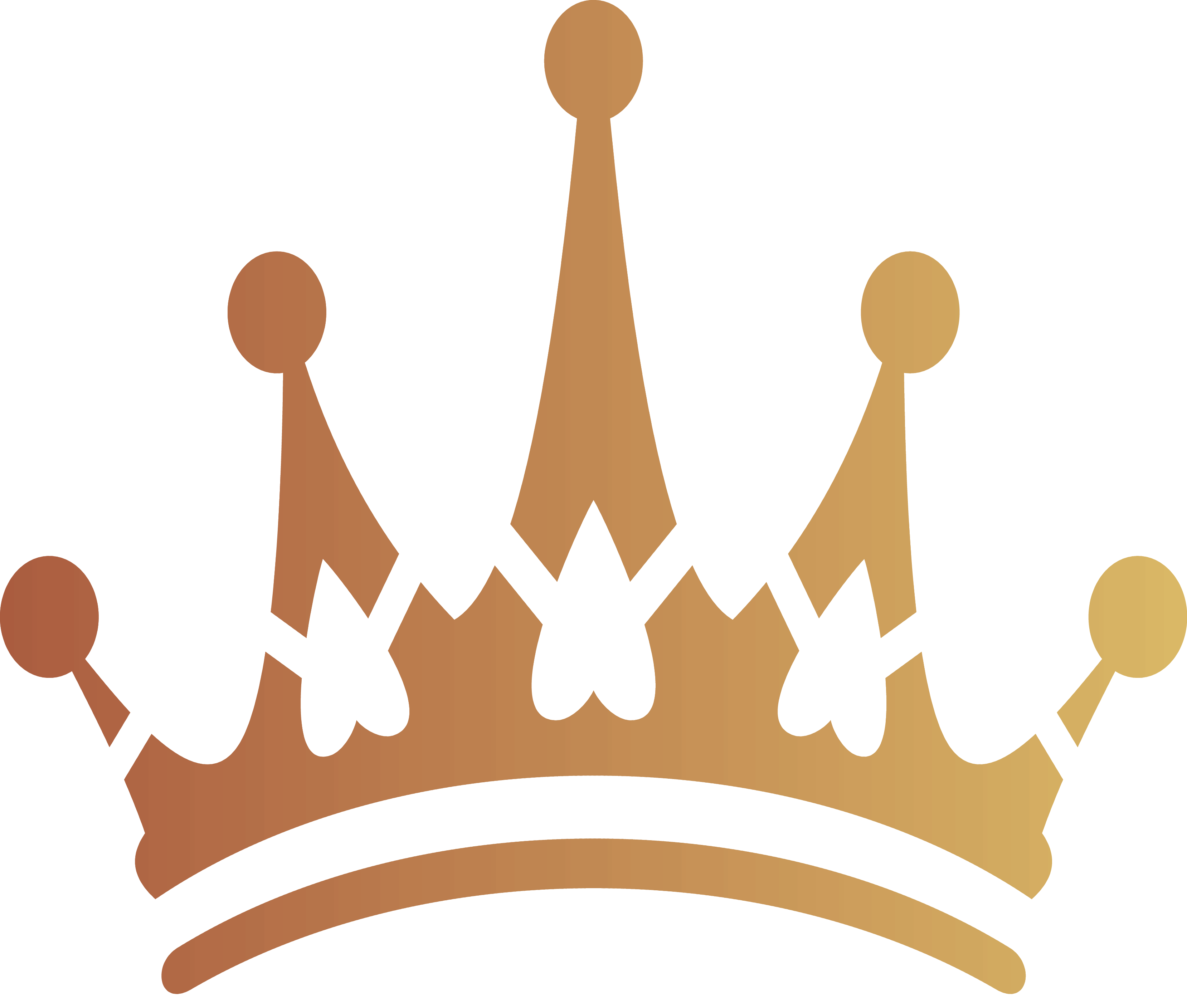 Crown Logo - Golden Crown Design png download - 3317*2818 - Free ...