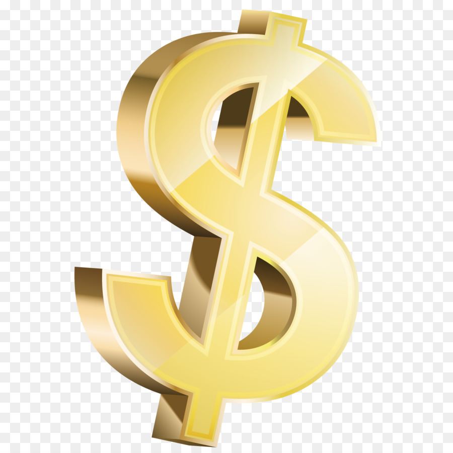 Dollar sign Bank Currency symbol Coin - Three-dimensional dollar sign png download - 1500*1500 - Free Transparent Dollar Sign png Download.