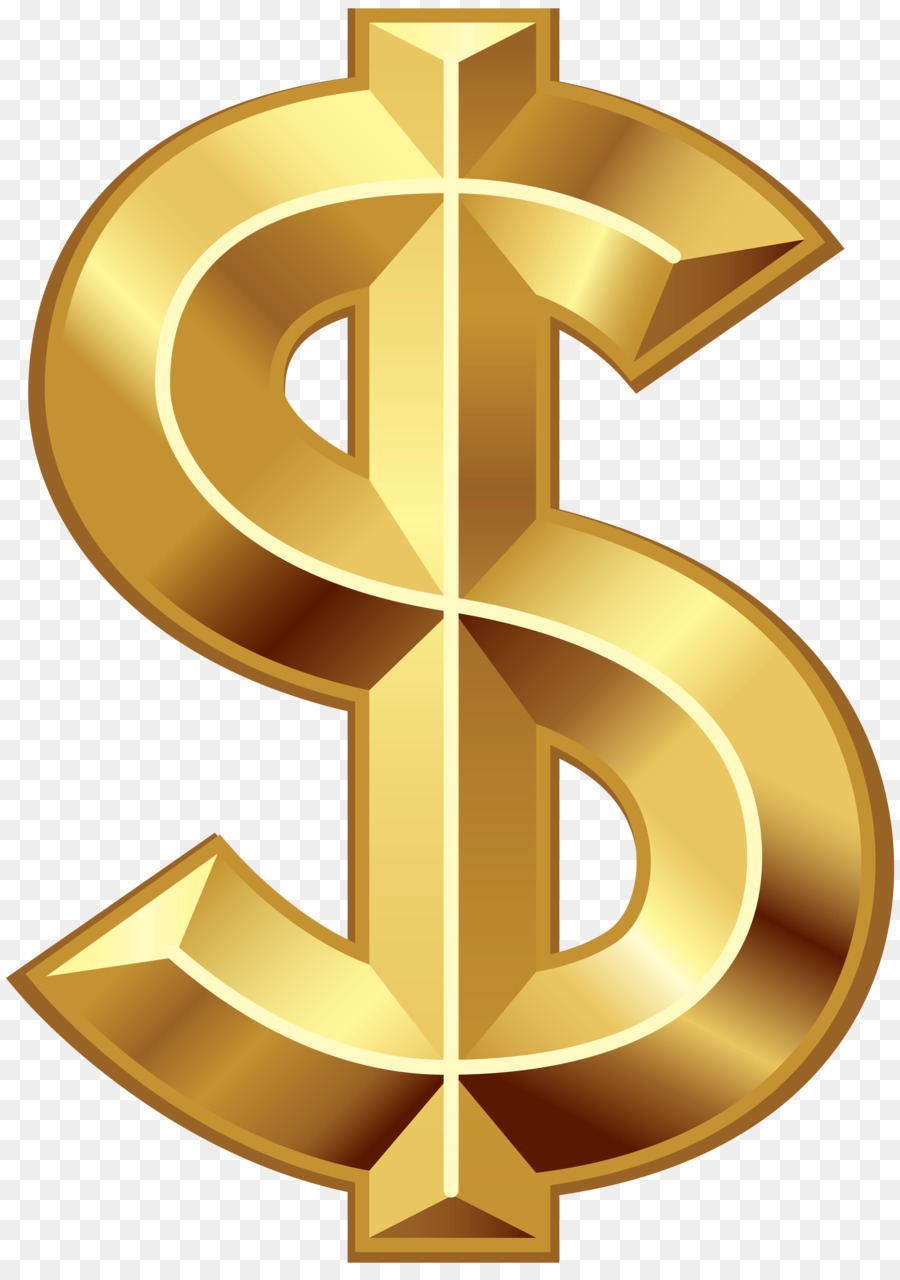 Dollar sign United States Dollar Currency symbol Dollar coin Clip art - golden dollar sign png download - 5664*8000 - Free Transparent Dollar Sign png Download.
