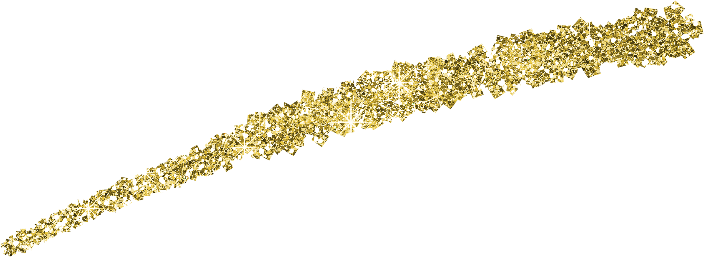 Rose Gold Glitter Drip Png