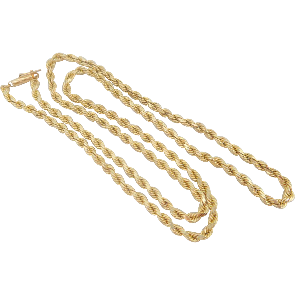 Jewellery Necklace Rope chain Gold - gold chain png download - 1011* ...