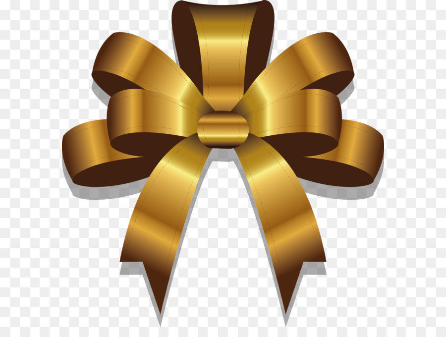 Gold ribbon vector design png download - 1242*1262 - Free Transparent Ribbon ai,png Download.