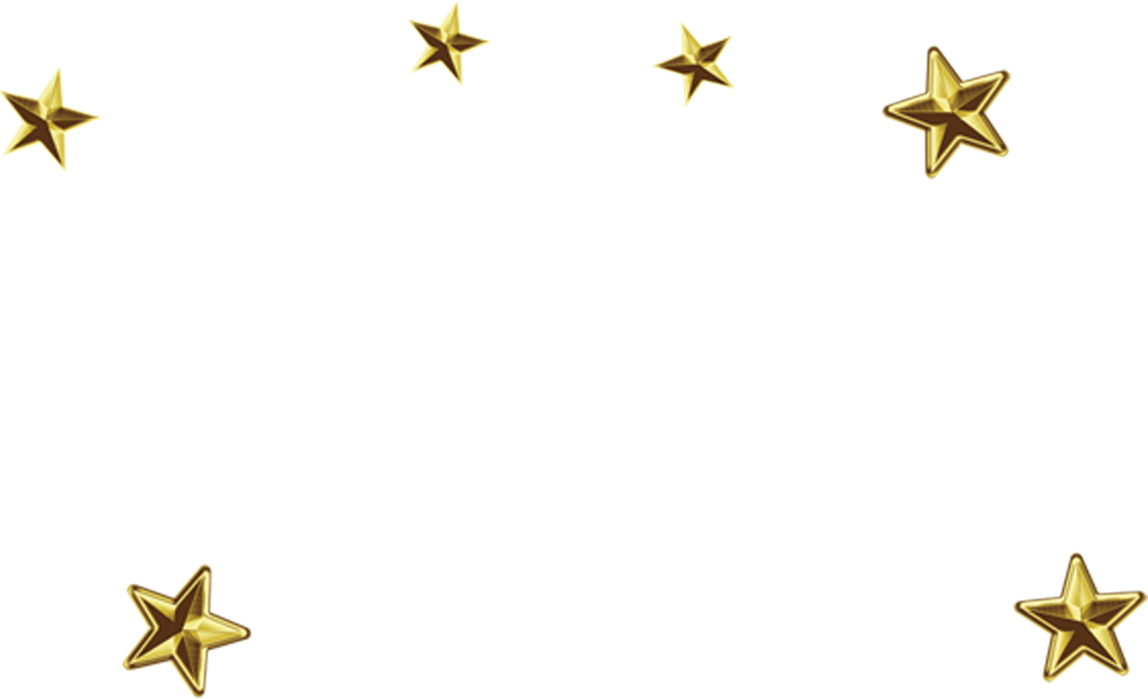 Gold Star PNG Transparent Images Free Download