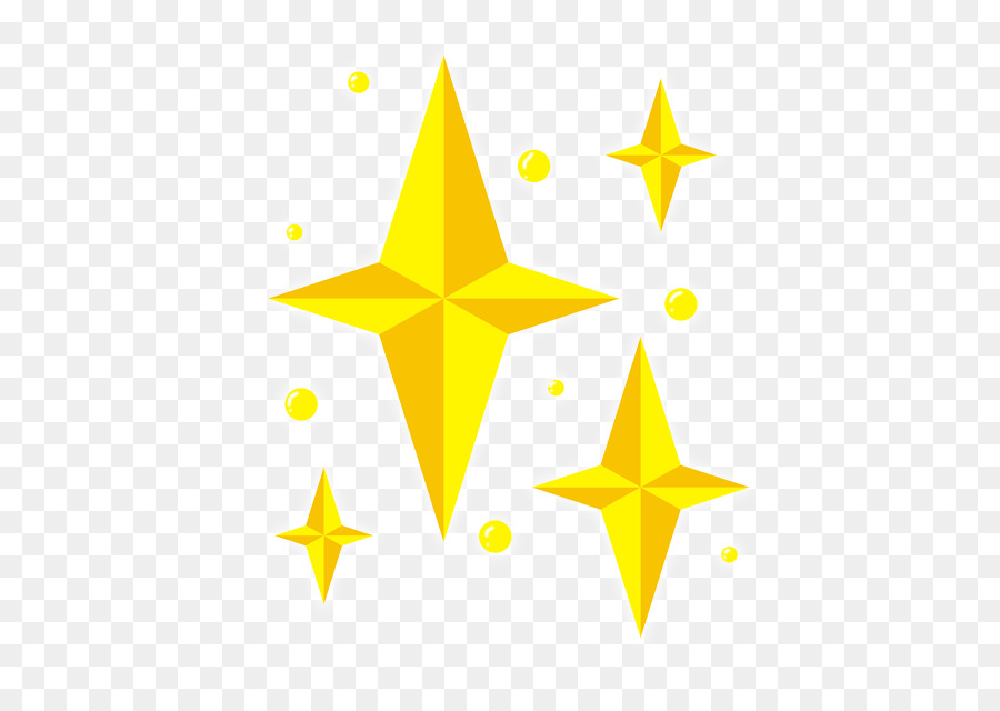 Gold Stars Transparent