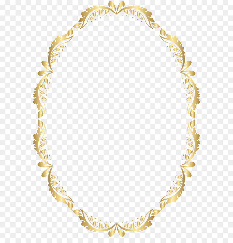 Picture frame Clip art - Golden Oval Border Transparent PNG Clip Art png download - 5652*8000 - Free Transparent Picture Frame png Download.