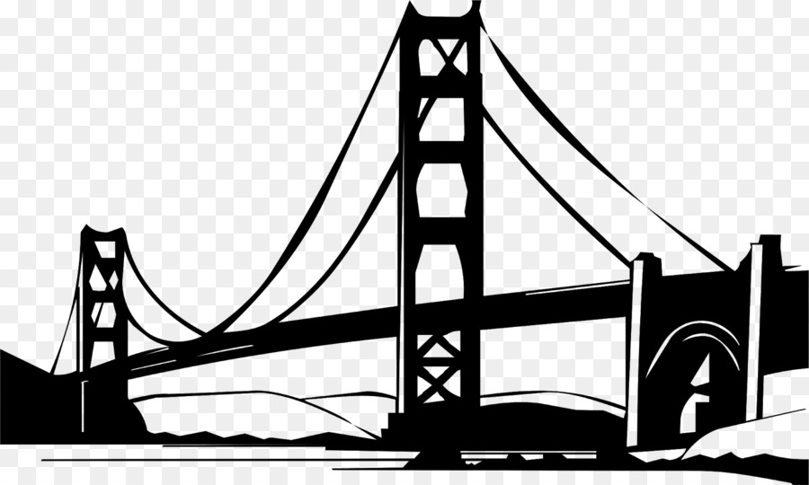 Golden Gate Bridge Mackinac Bridge Clip art - vector iron gate png download - 1600*960 - Free Transparent Golden Gate Bridge png Download.