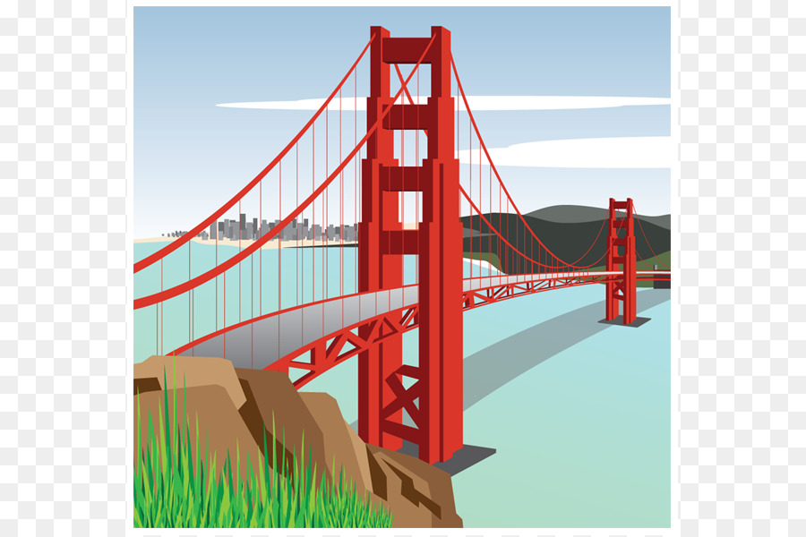 Golden Gate Bridge Clip art - Golden Arch Cliparts png download - 615*598 - Free Transparent Golden Gate Bridge png Download.