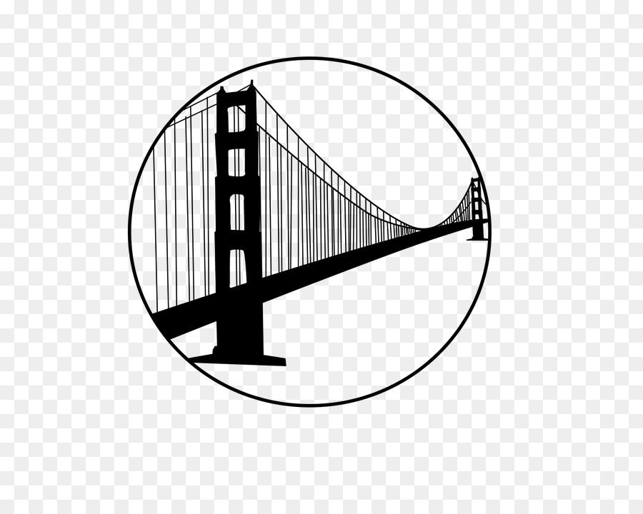 Golden Gate Bridge San Francisco Bay Clip art - vector iron gate png download - 720*720 - Free Transparent Golden Gate Bridge png Download.