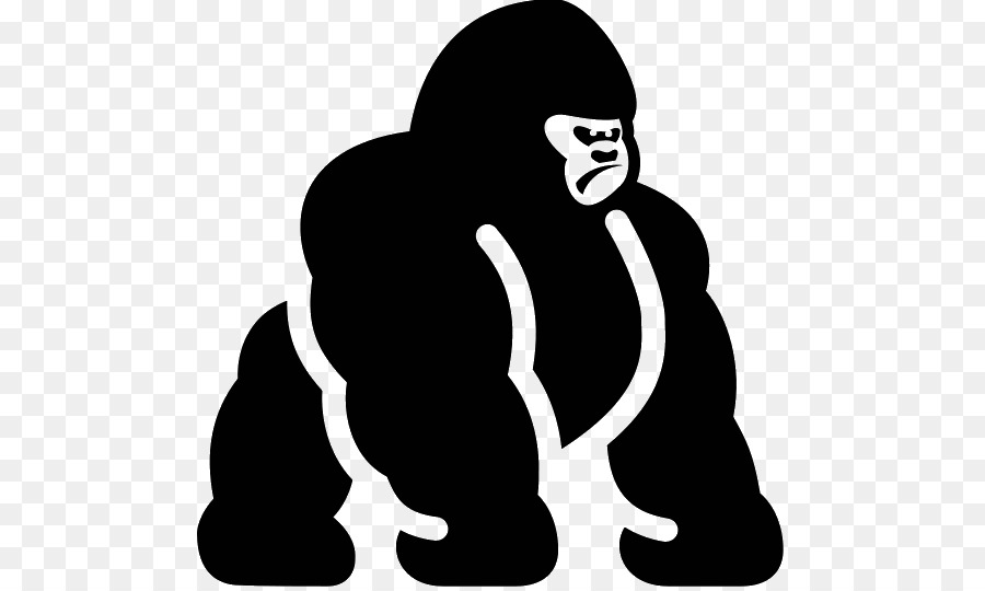 Gorilla Computer Icons Clip art - gorilla vector png download - 540*540 - Free Transparent Gorilla png Download.