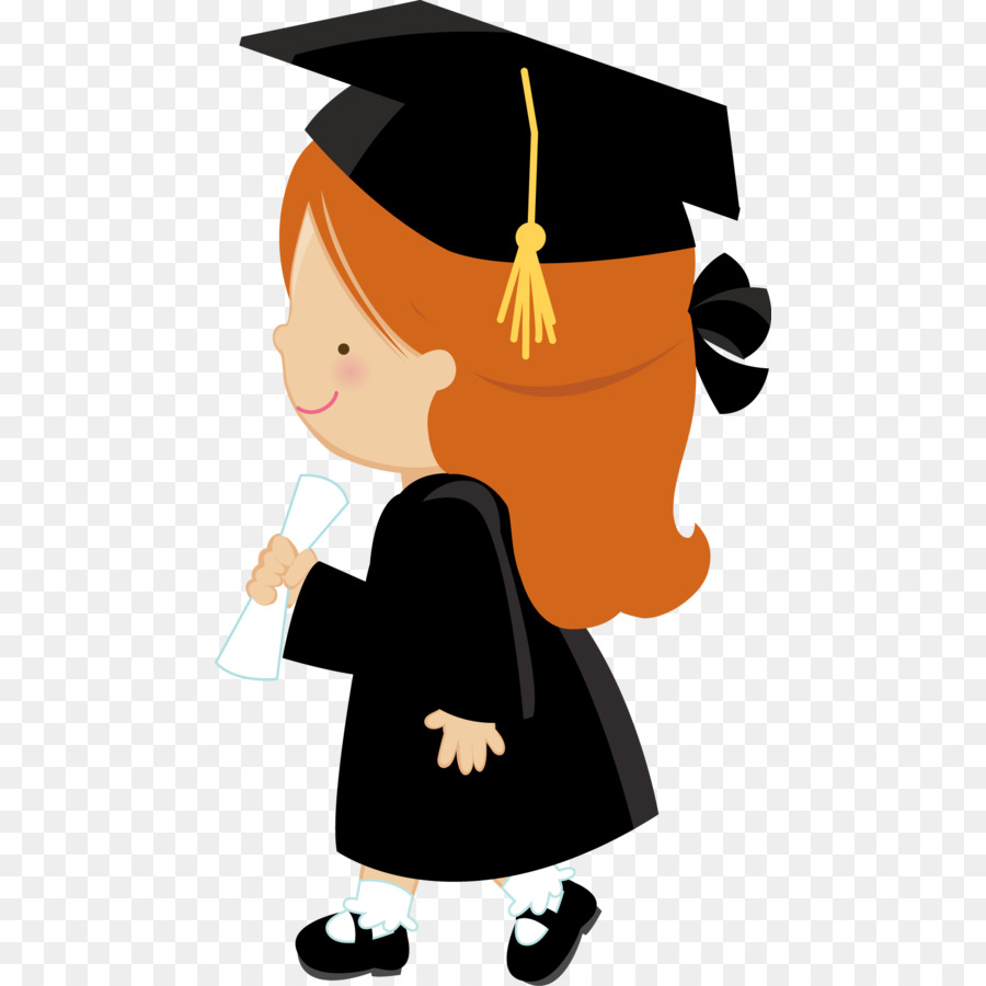 Free Graduation Girl Silhouette, Download Free Graduation Girl ...