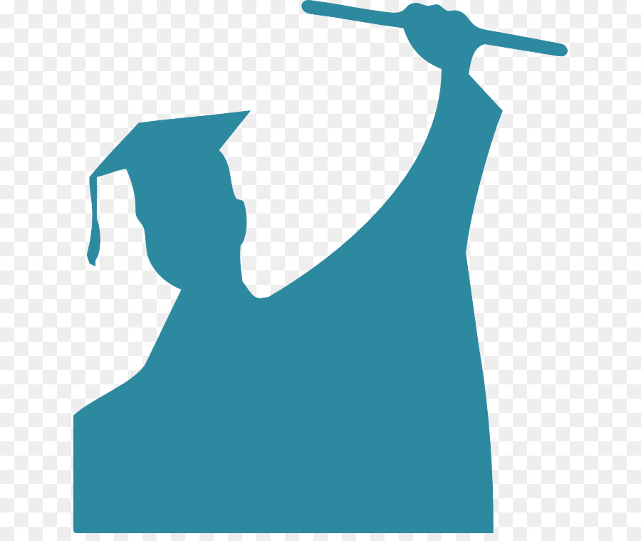 Student Graduation ceremony Silhouette Clip art - Graduation Congrats Cliparts png download - 694*749 - Free Transparent Student png Download.