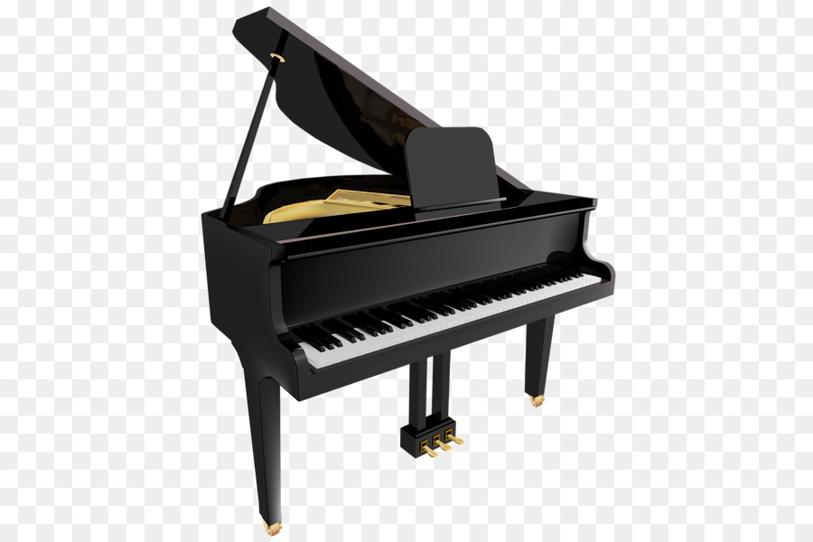 Piano Download Clip art - Black grand piano png download - 477*600 - Free Transparent Piano png Download.