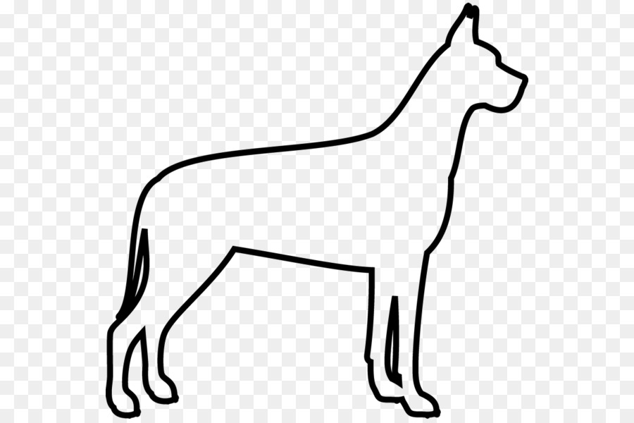 Dog breed Great Dane Postage Stamps Rubber stamp - german shepherd silhouette png download - 600*600 - Free Transparent Dog Breed png Download.
