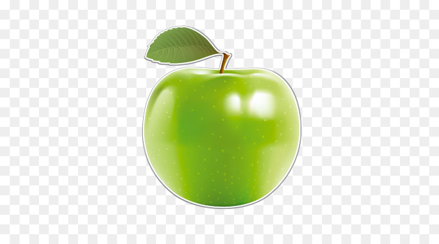 Apple Red Green Sticker Food - green apple slice png download - 500*500 - Free Transparent Apple png Download.