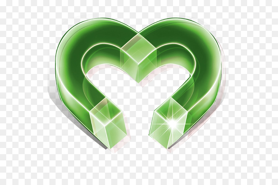Heart Green Euclidean vector Computer file - Green Heart png download - 591*591 - Free Transparent Heart png Download.