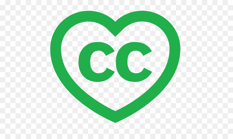 Creative Commons license Clip art - Green Heart png download - 524*529 - Free Transparent  png Download.