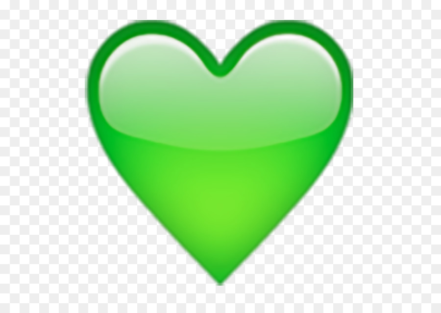 Heart Emoji Green Symbol Yellow - heart png download - 625*625 - Free Transparent Heart png Download.