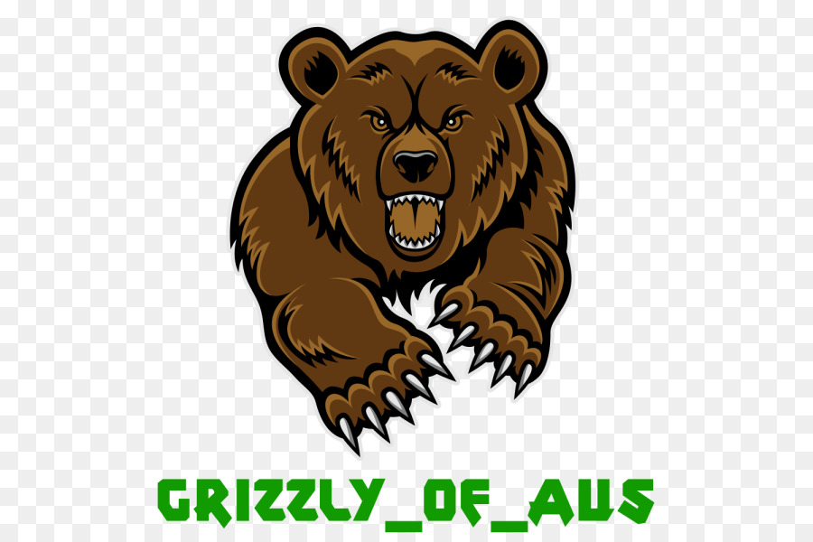 Grizzly bear Brown bear Clip art - bear png download - 600*600 - Free Transparent Bear png Download.