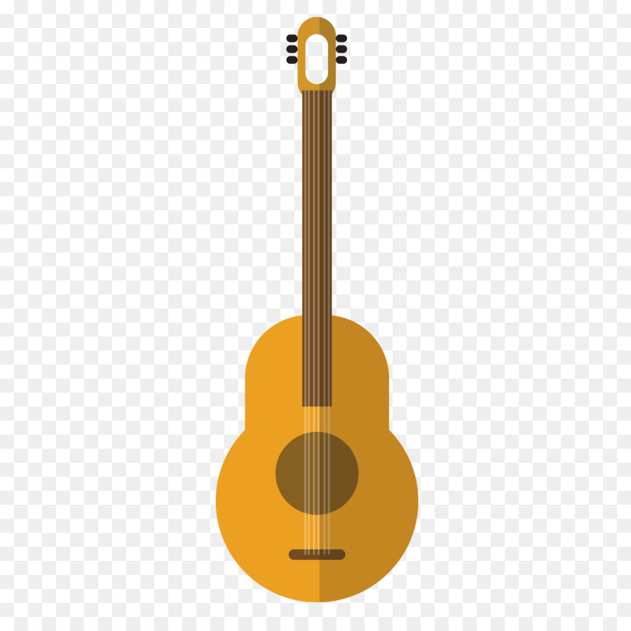 Acoustic guitar Ukulele - Vector flat guitar png download - 6250*6250 - Free Transparent Acoustic Guitar png Download.