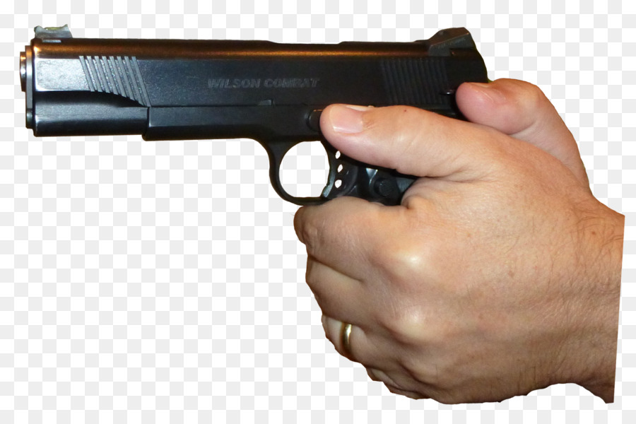 Firearm Pistol Handgun Clip art - Gun In Hand PNG Clipart png download - 1600*1043 - Free Transparent Firearm png Download.