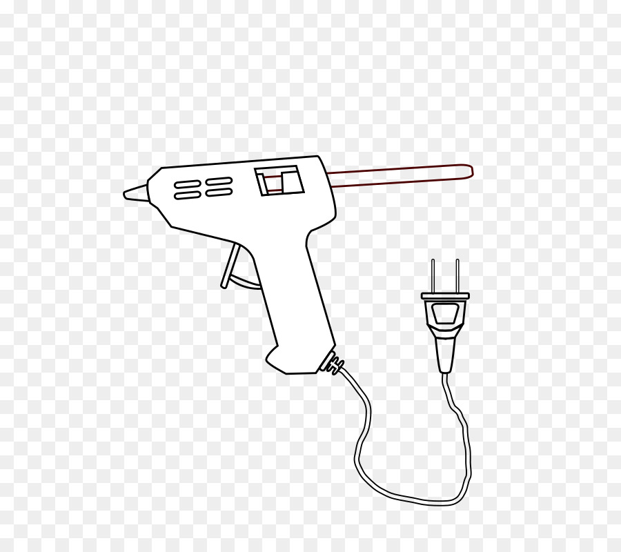 Hot-melt adhesive Drawing Silicone Tool Gun - pistol clipart png download - 566*800 - Free Transparent  png Download.