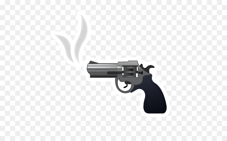 Emoji Handgun Revolver Pistol - Emoji png download - 550*550 - Free Transparent  png Download.