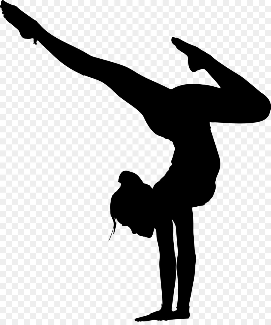 Free Gymnast Silhouette Handstand, Download Free Gymnast Silhouette ...