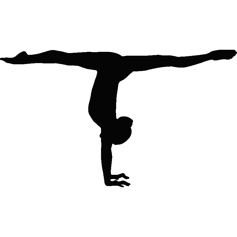 Gymnastics Handstand Balance beam Split Sport - gymnastics png download ...