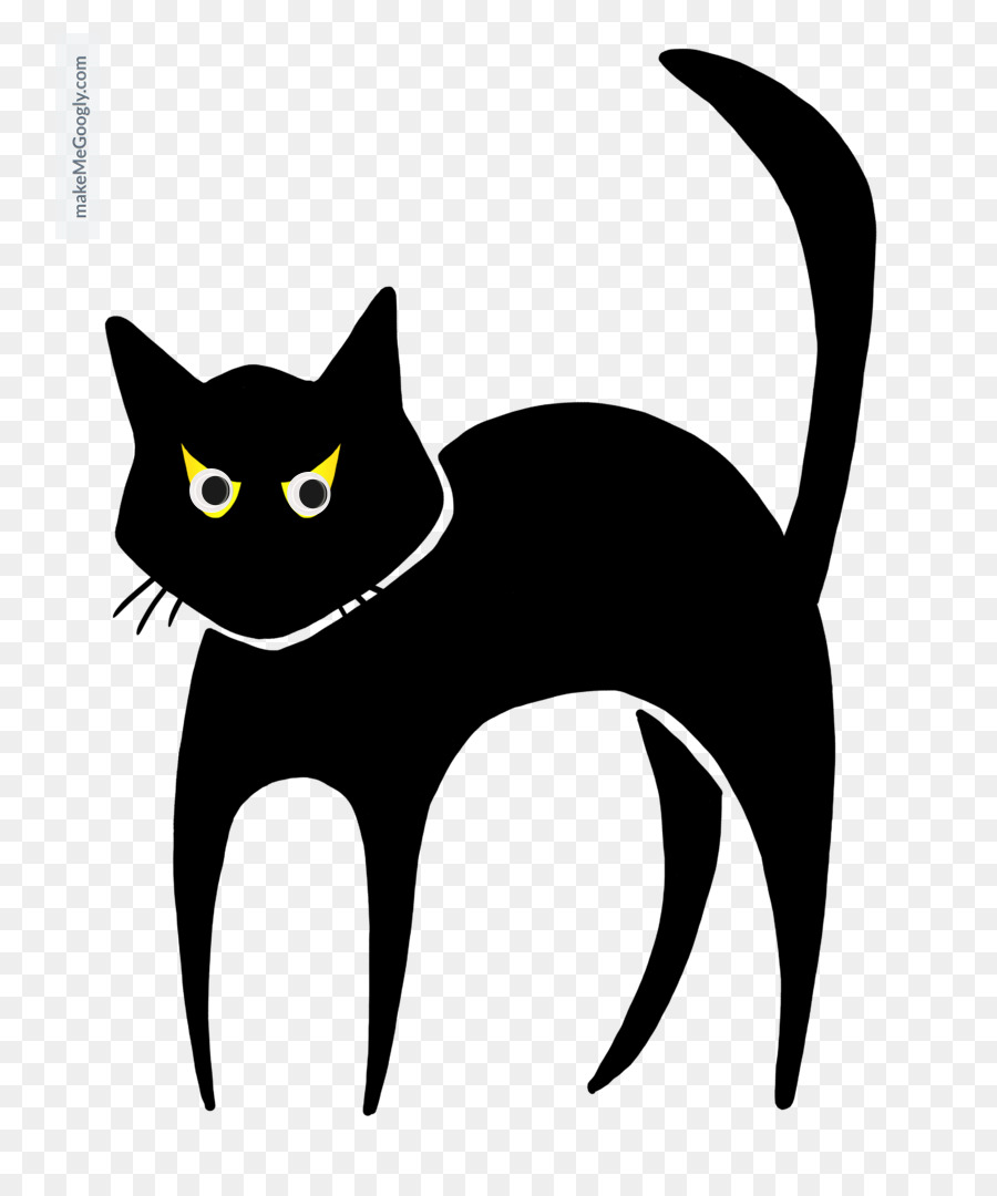 Black cat Halloween Clip art - Cat png download - 800*1067 - Free Transparent Cat png Download.