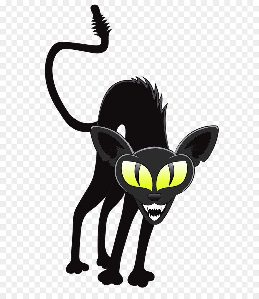 Black cat Halloween Whiskers witch - Halloween png download - 656*1024 - Free Transparent Black Cat png Download.