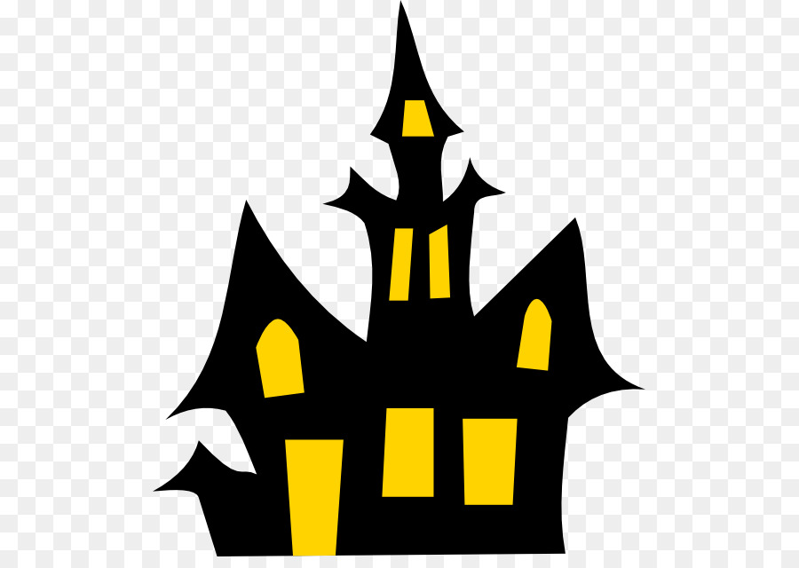Clip art - Halloween Transparent Background png download - 555*627 - Free Transparent House png Download.