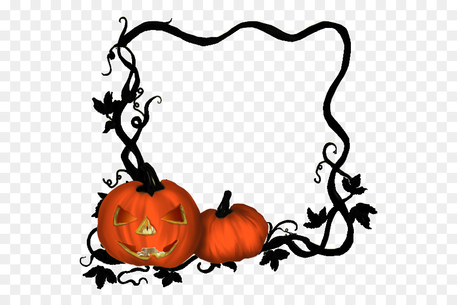 Clip art Pumpkin Image .net Halloween - bijou frame png download - 600*600 - Free Transparent Pumpkin png Download.
