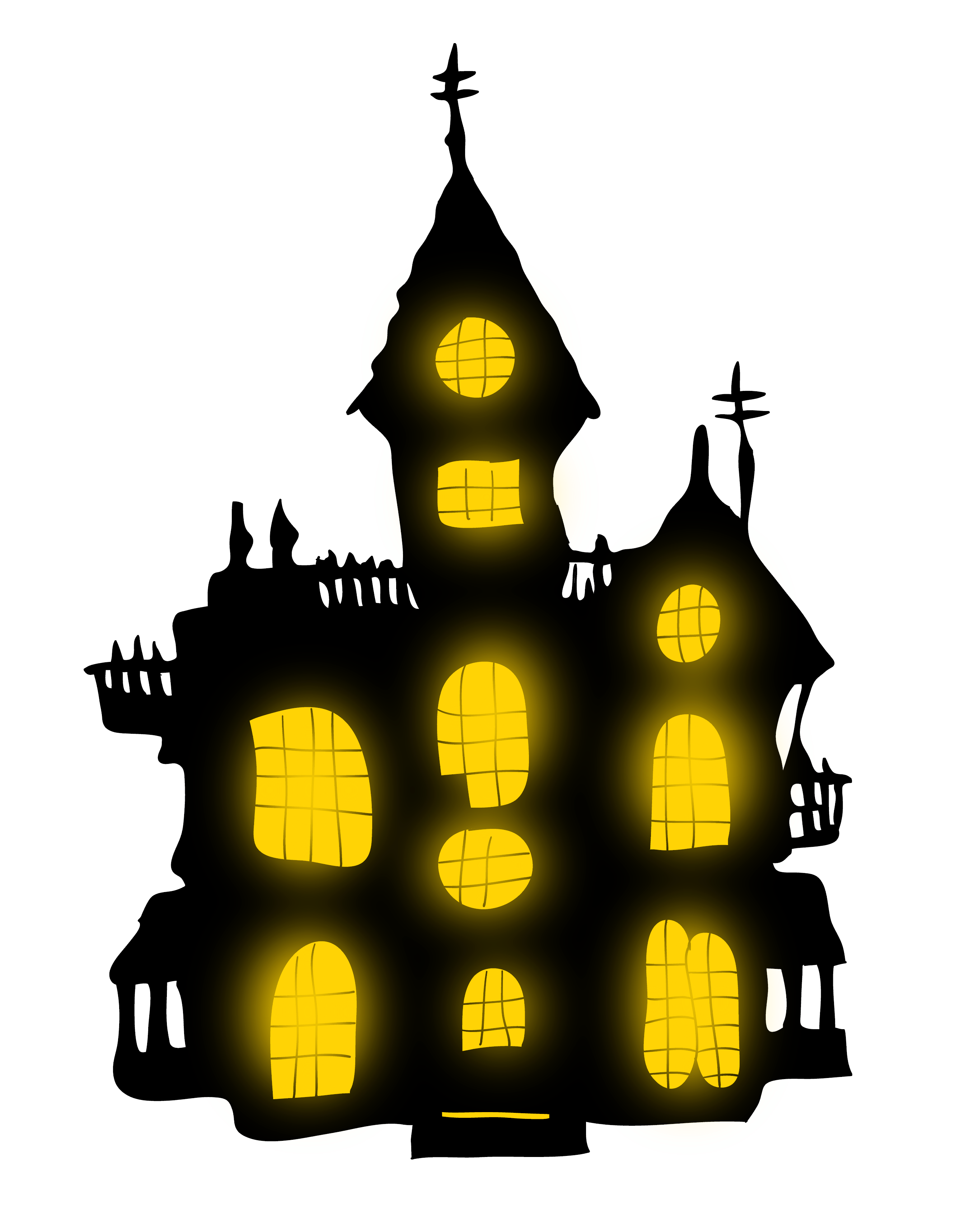 Haunted House Silhouette Png Clip Art Library | Sexiz Pix