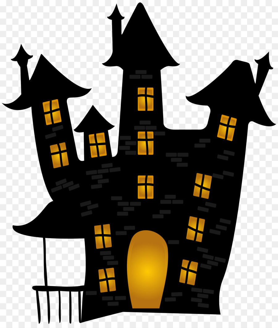 Halloween Haunted house Clip art - haunted house png download - 6009*7000 - Free Transparent  png Download.