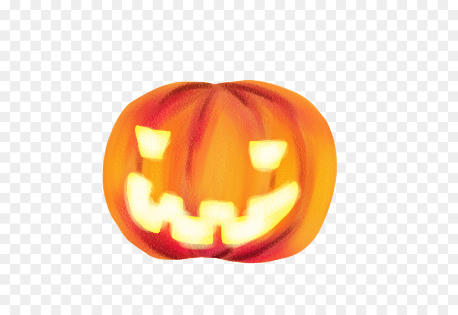 Jack-o-lantern Calabaza Pumpkin Halloween - Yellow cartoon pumpkin decoration pattern png download - 616*616 - Free Transparent Jackolantern png Download.