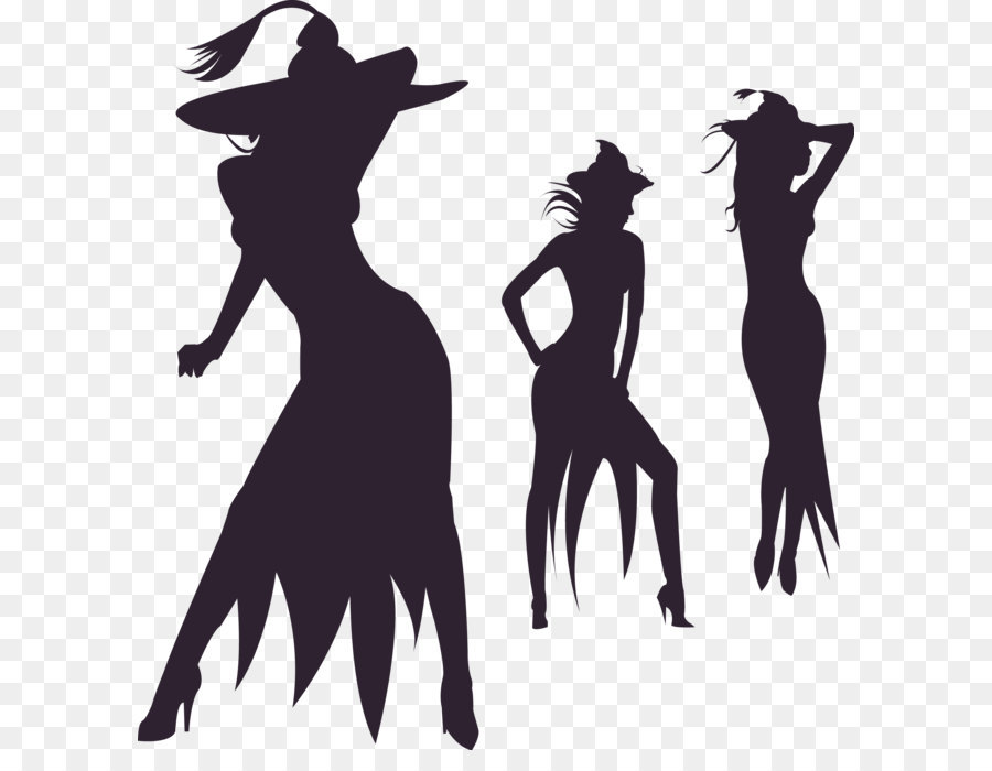 Halloween Witch - Black Halloween element vector material png download - 2206*2311 - Free Transparent Halloween  png Download.