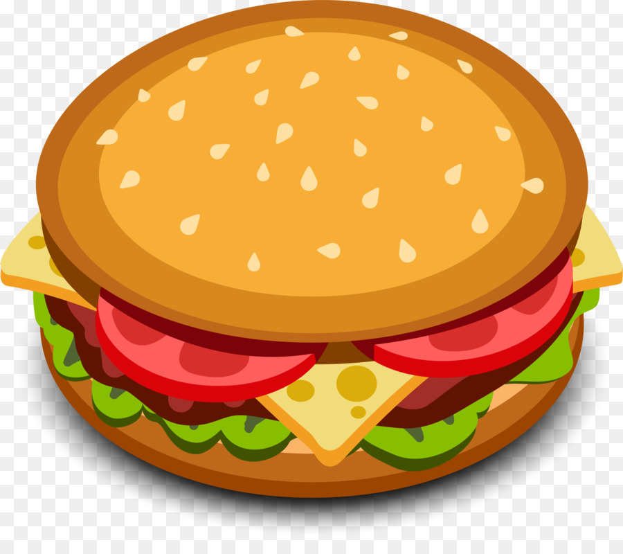 Hamburger Cheeseburger Icon - Burger png vector material png download - 2519*2192 - Free Transparent Hamburger png Download.
