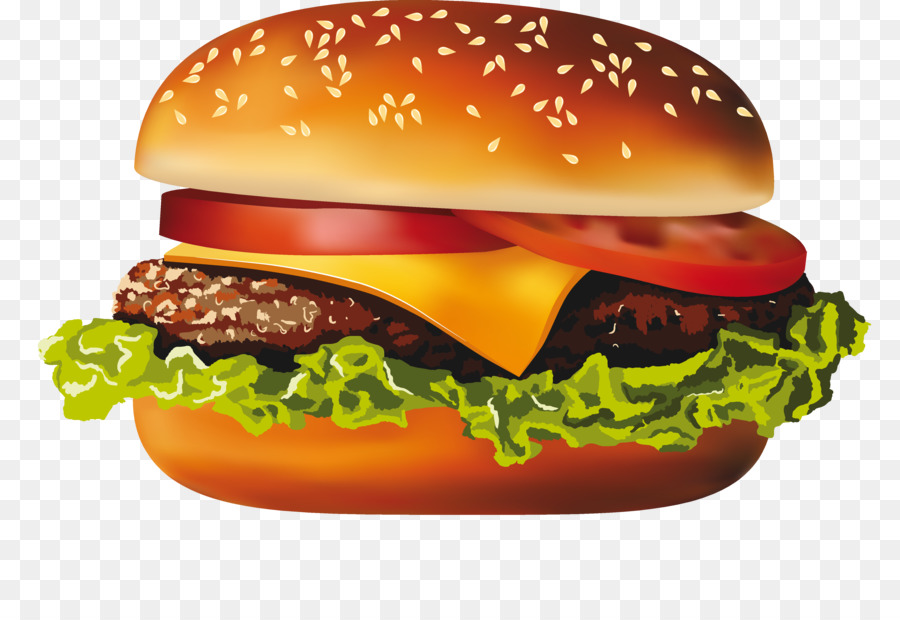 McDonalds Hamburger Hot dog Cheeseburger Veggie burger - A burger png download - 4724*3182 - Free Transparent Hamburger png Download.