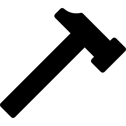 Silhouette Hammer Tool - Silhouette png download - 512*512 - Free ...