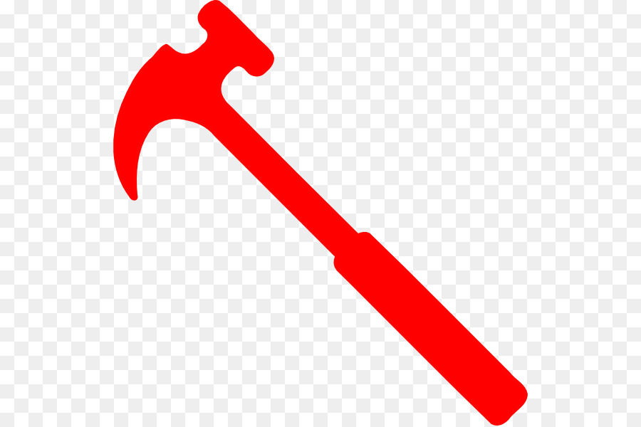 Hammer Tool Clip art - red x png download - 582*598 - Free Transparent Hammer png Download.