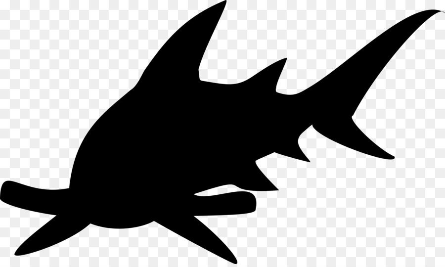 Hammerhead shark Silhouette Clip art - shark png download - 2400*1424 - Free Transparent Shark png Download.