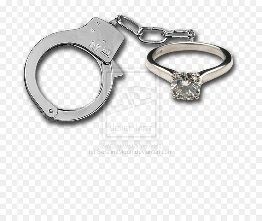Silver Body Jewellery Handcuffs - silver png download - 900*749 - Free Transparent Silver png Download.