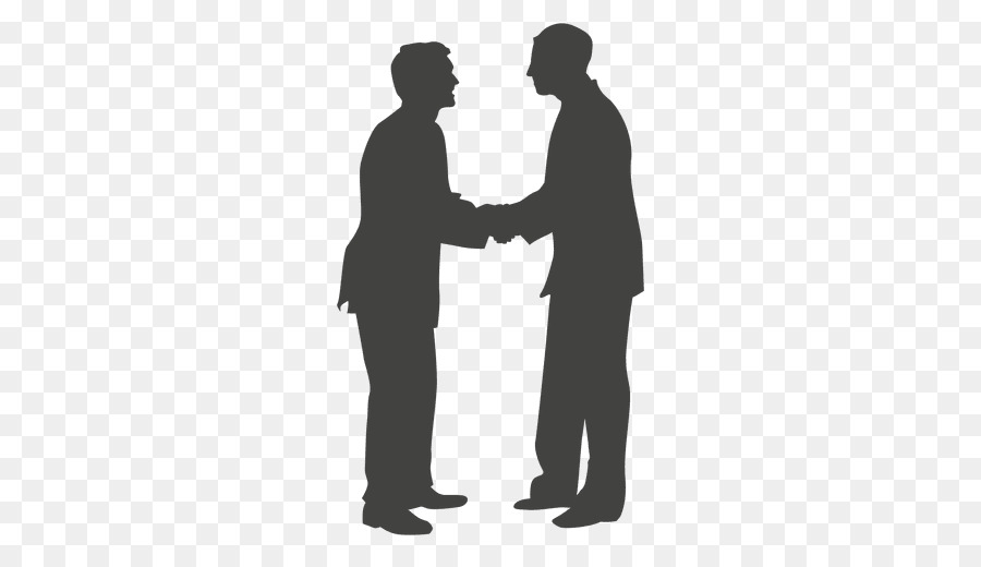 Handshake Silhouette - silhouettes png download - 512*512 - Free Transparent Handshake png Download.