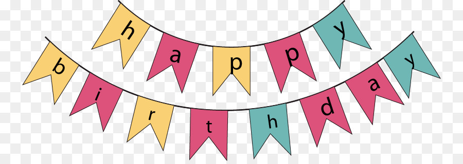Happy Birthday to You Banner - Hand colored Happy Birthday icon labels png download - 814*314 - Free Transparent Birthday png Download.