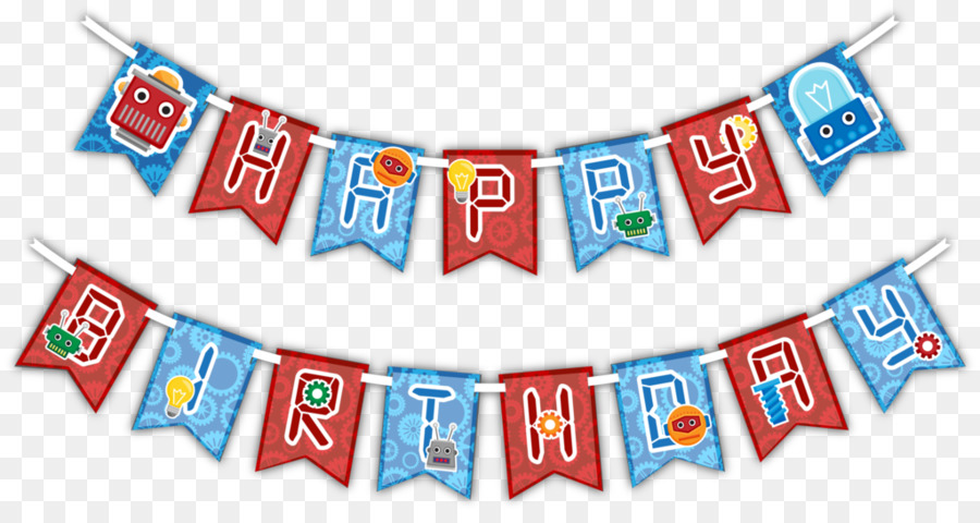 Paper Birthday Banner Party Balloon - birthday banner png download - 1023*536 - Free Transparent Paper png Download.