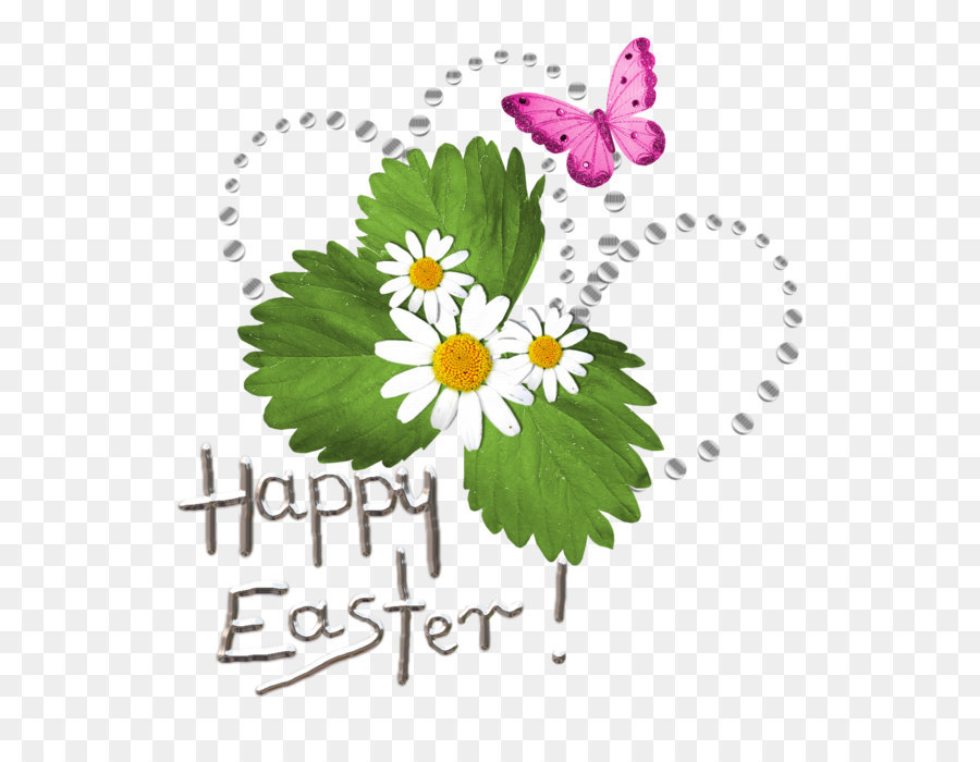 Easter Bunny Clip art - Happy Easter Transparent Text with Deco PNG Picture png download - 1170*1246 - Free Transparent Easter Bunny png Download.