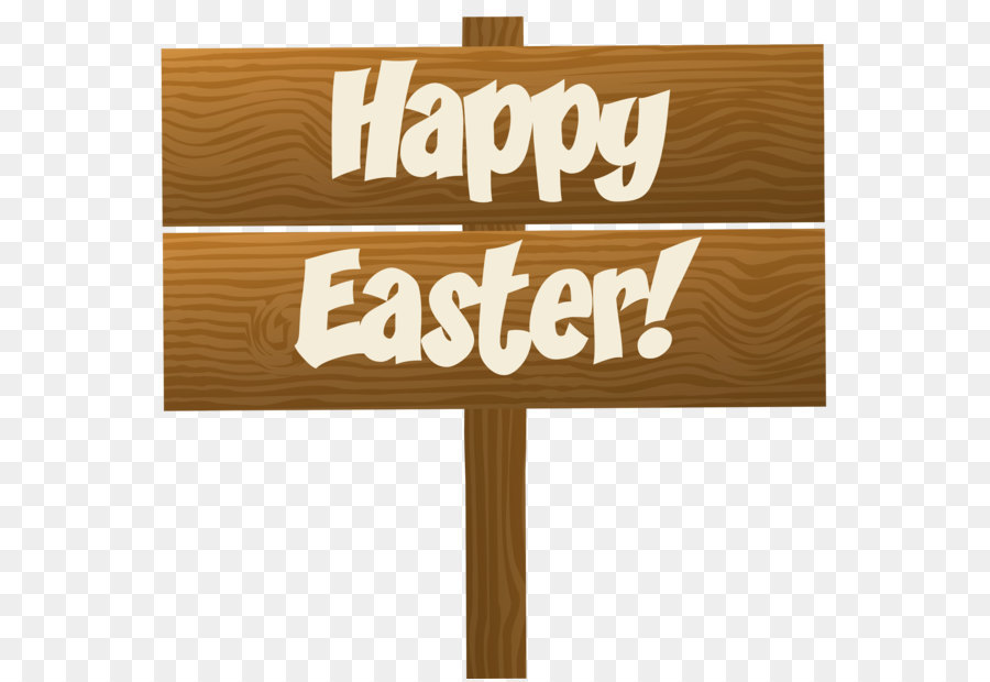 Easter Sign Clip art - Happy Easter Wooden Sign Transparent PNG Clip Art Image png download - 5000*4749 - Free Transparent Easter Bunny png Download.