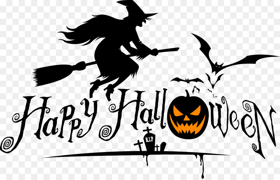 Halloween card Quotation Saying Wish - Halloween witch png download - 4100*2625 - Free Transparent Halloween  png Download.